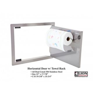 Lion Premium Grills Horizontal Door with Towel Rack