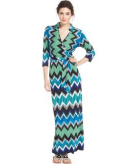 Style&co. Striped Embellished Maxi Dress   Dresses   Women