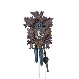 Schneider 12 Inch Five Leaves and One Bird Black Forest 30 Hour Cuckoo Clock  