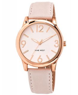 Nine West Womens Light Blush Strap Watch 40mm NW 1158PKRG   Watches   Jewelry & Watches