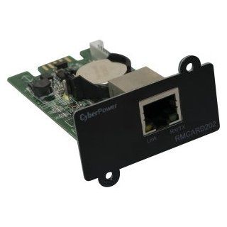 CyberPower TAA Compliant RMCARD202TAA Remote Management Card   SNMP/HTTP/NMS. TAA REMOTE MANAGEMENT CARD SNMP HTTP NMS RJ45 FOR UPS INTERNAL 3YR UPS M. Mini Slot  Uninterrupted Power Supplies  Camera & Photo