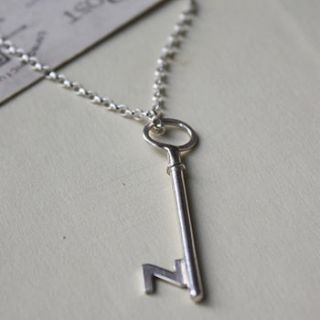 personalised initial key pendant by nicola crawford