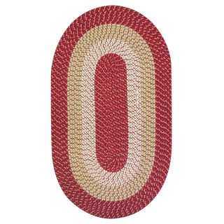 Eastern Crimson Indoor/ Outdoor Rug (8' x 11') Round/Oval/Square