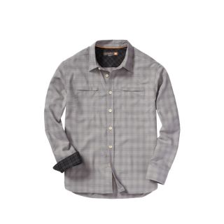 Quiksilver Waterman North Jetty Flannel Shirt   Long Sleeve   Mens