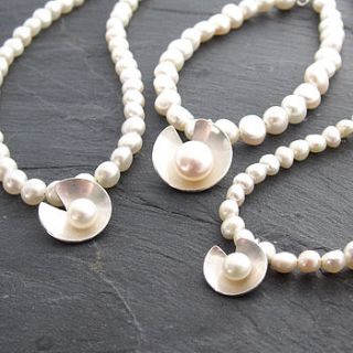 lily pearl necklace by emma kate francis