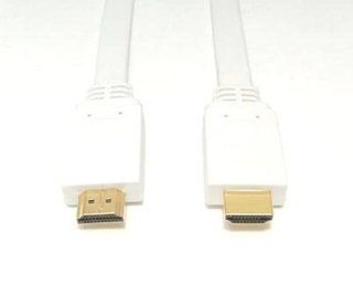 Micro Connectors, Inc. 25 feet FLAT HDMI Type A Male to Male Cable (M05 194) Electronics