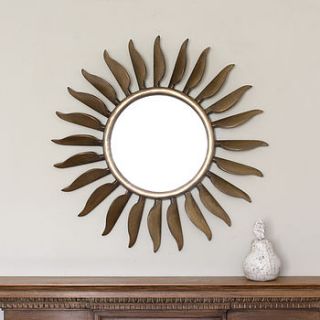 distinctive sun mirror by decorative mirrors online