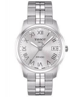 Tissot Watch, Mens Swiss PR 100 Stainless Steel Bracelet T0494101103300   Watches   Jewelry & Watches