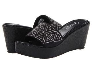 Grazie Supreme Womens Sandals (Black)