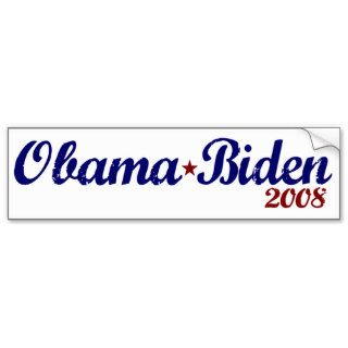 Obama Biden (Classic Edition) Bumper Stickers