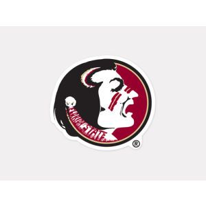 Florida State Seminoles Wincraft 4x4 Die Cut Decal Color