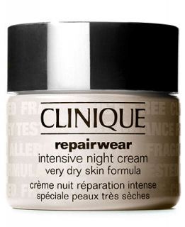 Clinique Repairwear Intensive Night Cream Very Dry Skin Formula, 1.7 oz   Skin Care   Beauty