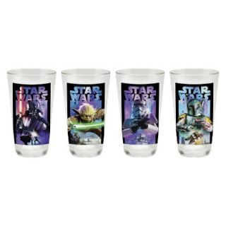 Star Wars Pint Glass Set of 4