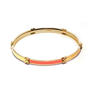 coloured knotted bangles by anna lou of london