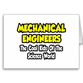 Mech EngineersCool Kids of Science World Greeting Cards
