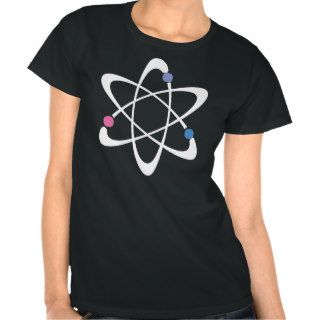 Nerdy Nucleus Science fun T Shirt