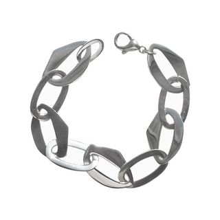 Stainless Steel Oblong Link Bracelet Stainless Steel Bracelets