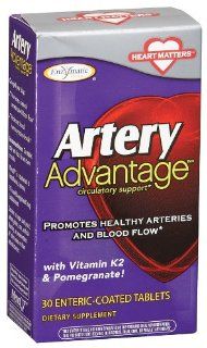 Enzymatic Therapy   Artery Advantage, 30 tablets Health & Personal Care
