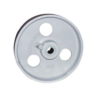 Fairbanks Replacement Wheel for Weldless Forks — 8in. x 2in.  1,000   1,499 Lbs.