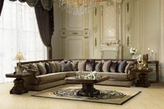 Turin Royal Style Sectional Sofa   Living Room Furniture Sets