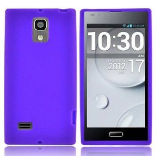 CoverON Soft Silicone PURPLE Skin Cover Case for LG VS930 SPECTRUM 2 [WCF186] Cell Phones & Accessories