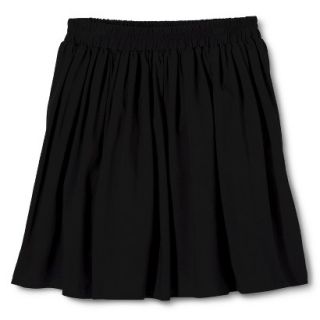 Mossimo Supply Co. Juniors Pleated Skirt   Black M(7 9)