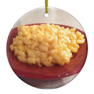 Macaroni and Cheese Christmas Tree Ornament