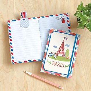 'paris' pocket journal by fox and star