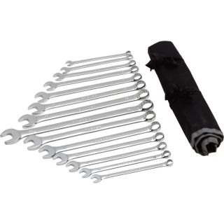 Klutch 14 Pc. Metric Extra Long Combination Wrench Set
