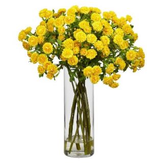 Nearly Natural Floral Arrangements   Yellow