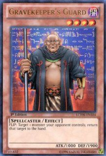 Yu Gi Oh   Gravekeeper's Guard (LCYW EN184)   Legendary Collection 3 Yugi's World   Limited Edition   Ultra Rare Toys & Games
