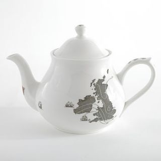 uk map teapot by ali miller