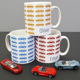 personalised 'car park mug' plastic/ceramic by a piece of ltd