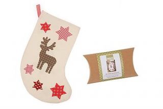 no sew christmas stocking kit by make it friday