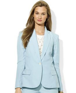 Lauren Ralph Lauren Petite Silk Linen Jacket   Jackets & Blazers   Women