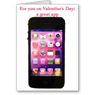 Funny Valentine's Day with iPhone App Cards