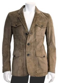 Bally Taupe Suede Size 36 Small Mens Blazer PL1LK185 7152LTP46 at  Mens Clothing store