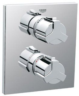 Grohe 19 304 000 Allure Integrated Thermostat Trim, StarLight Chrome   Faucet Handles  