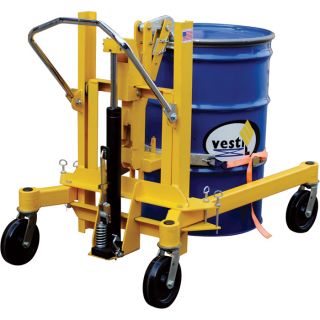 Vestil Economical Hydraulic Drum Transporter — 1500-Lb. Capacity, Model# DCR-880-H  Drum Trucks, Jacks   Transporters