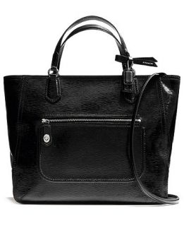 COACH POPPY SMALL BLAIRE TOTE IN TEXTURED PATENT LEATHER   COACH   Handbags & Accessories