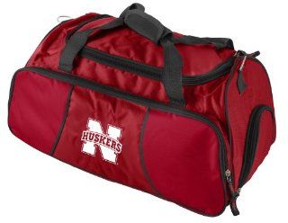 Nebraska Cornhuskers Gym Bag  Gym Bag With Shoe Compartment  Sports & Outdoors