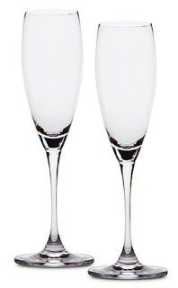 Waterford Mondavi Champagne Flute, Set of 2 Crystal Champagne Glass Kitchen & Dining