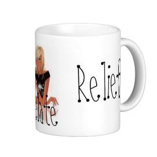 Relax Relate Relief Chill Out Girl Mug