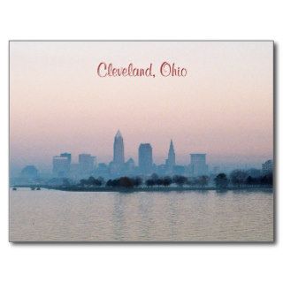 Evening Cleveland Postcard