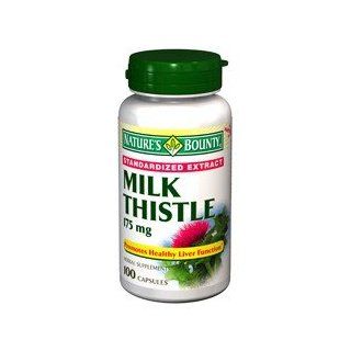 PACK OF 3 EACH NB MILK THISTLE 175MG 33491 100CP PT#7431233491 Health & Personal Care