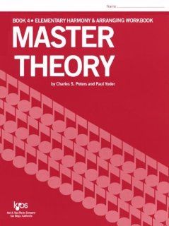 L179   Master Theory BOOK 4 Elementary Harmony Charles S. Peters 9780849701573 Books