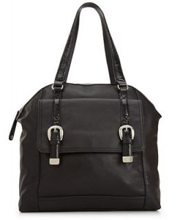 Giani Bernini Collection Leather Tote   Handbags & Accessories