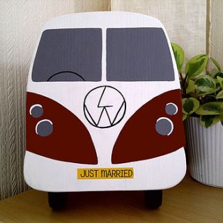personalised campervan keepsake box by lindleywood