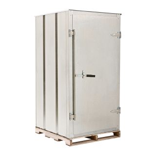 West Galvanized Steel Storage Container — 80 Cu. Ft., Model# Skid78  Utility Sheds