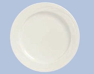 Syracuse China 950038872 12.25 in Plate w/ Cascade Pattern & Slenda Turina Shape, Flint Body, Dozen Kitchen & Dining